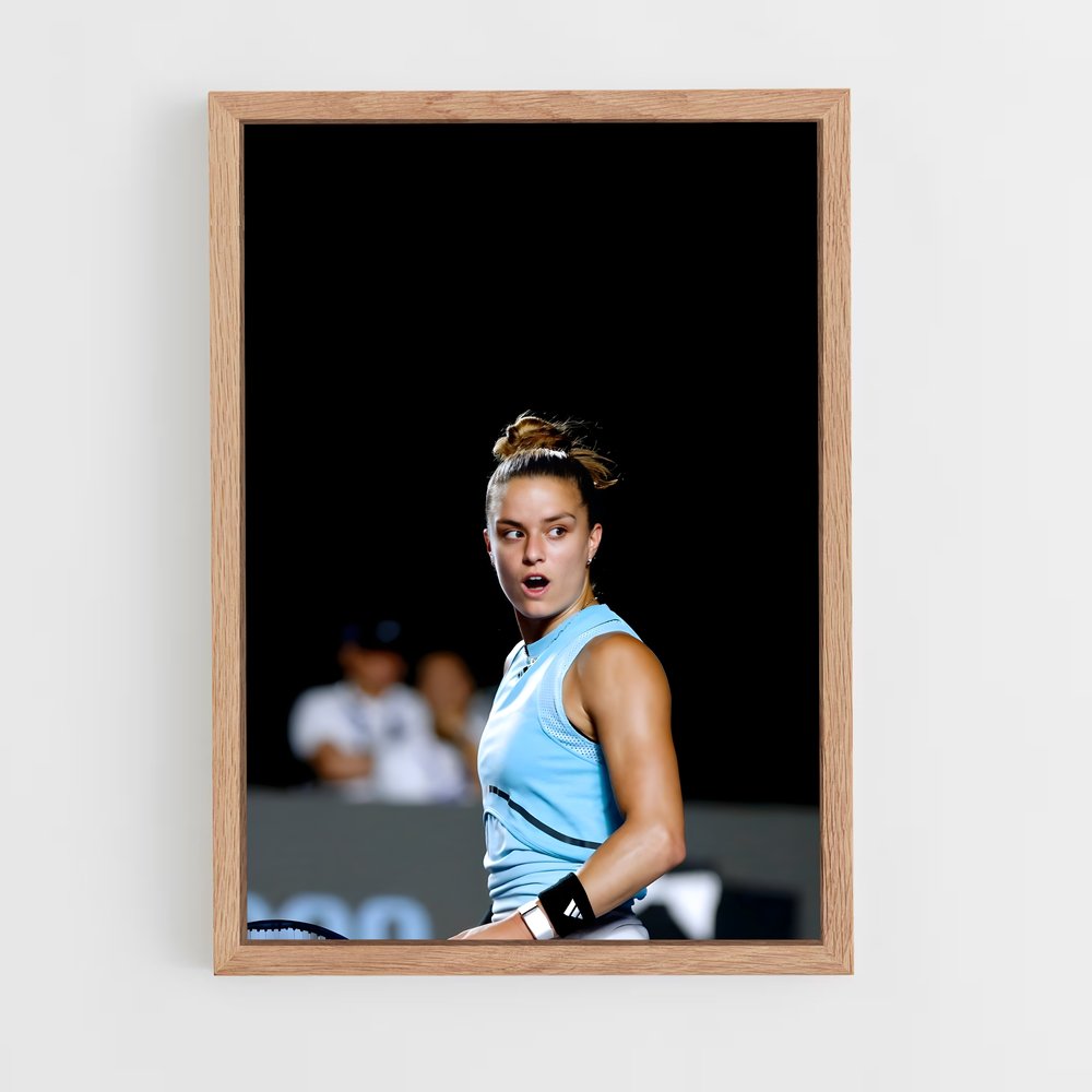 Poster Maria de sakkari – affiche Tennis (vue 4)